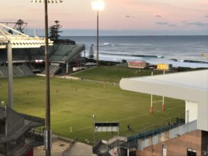 Wollongong Accomodation overlooking WIN Stadium